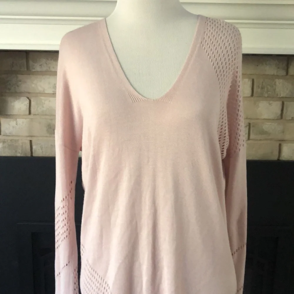 Express Blush Pink Oversized Spring Sweater size Small